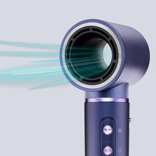 Multistyler Ufesa Pro Glam Silk 1400W Coanda Ionique 3 Températures 6 Accessoires Bleu