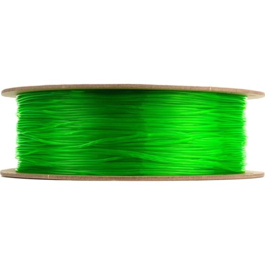 Filamento TPU-95A eSUN TPU-95A175T-G1P1 Transparente Verde 1,75 mm Alta Resistência
