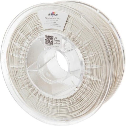 Filamento ASA Spectrum 80307 Bianco 1,75 mm Brillante Resistente UV