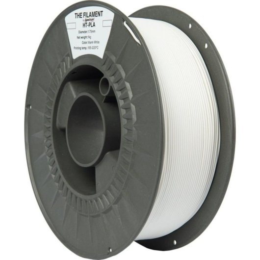 Filament HT-PLA The Filament TF-24137 Weiß 1,75 mm Semimatt Hitzebeständig