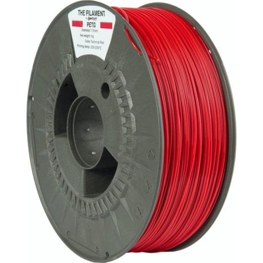 Filamento PETG The Filament TF-24020 Rosso 1,75 mm Bobina Riciclata Flessibile