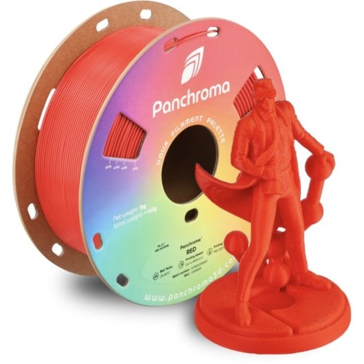 Filamento CPE Polymaker Panchroma CoPE Rosso 1,75 mm Alta Velocità Facile Bridge