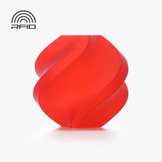 Filament PLA Bambu Lab A17-R0-1.75-1000-SPL Rouge 1,75 mm Finition Translucide