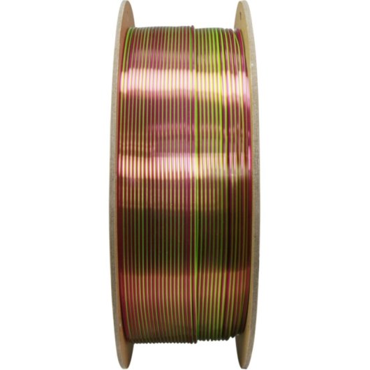 Filamento PLA Polymaker PolyLite Dual Silk Multicolor 1,75 mm Sedoso Fácil Procesado