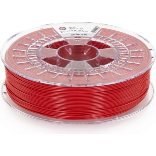 Filamento ASA Extrudr DuraPro Rosso 1,75 mm UV Resistente Per Esterni