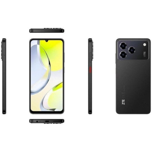 ZTE Blade A36 4G 4GB 64GB 6.75" Noir