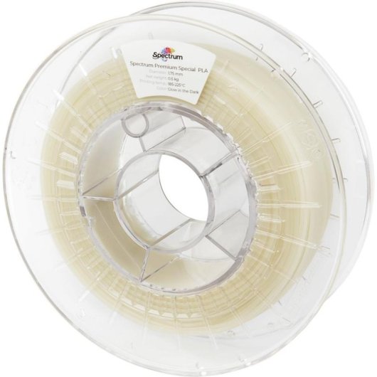Filamento PLA Spectrum 80168 Verde Glow-in-the-Dark 1,75 mm Alta Fluorescencia