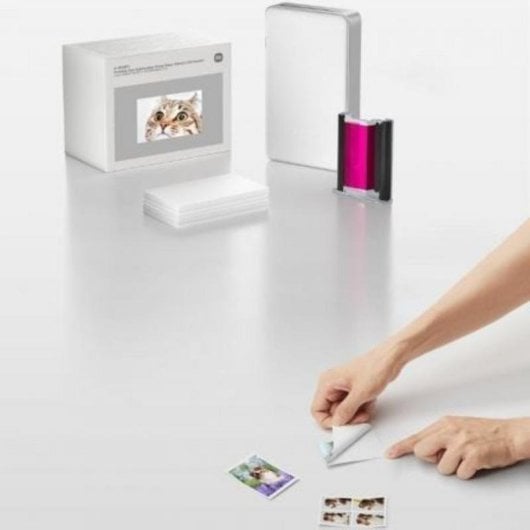 Papel fotográfico Xiaomi Portable Sublimación 50 hojas adhesivo 50 x 76 mm