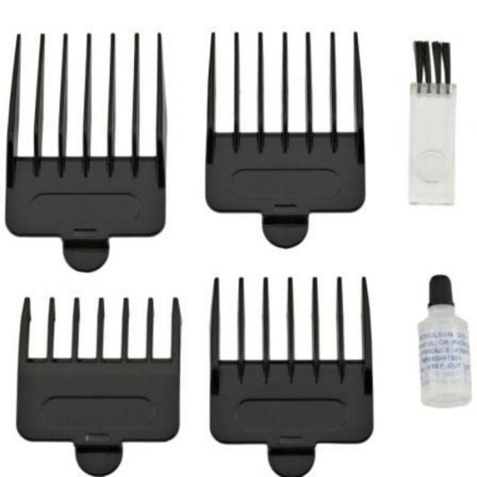 Máquina de Cortar Cabelo Profissional Blaupunkt BP5013 com Fio 6 Pentes Lâminas Cerâmica