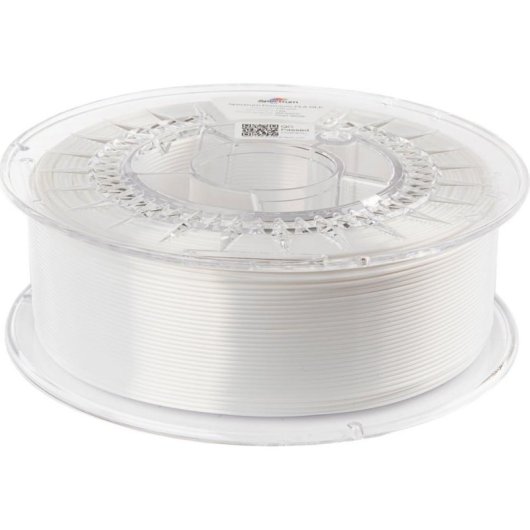 Filamento PLA Spectrum 80448 Blanco 1,75 mm Satinado Visibilidad Reducida Fácil Impresión