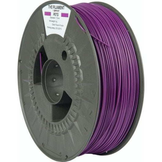 Filamento PETG The Filament TF-24026 Viola 1,75 mm Bobina Riciclata Facile Stampa