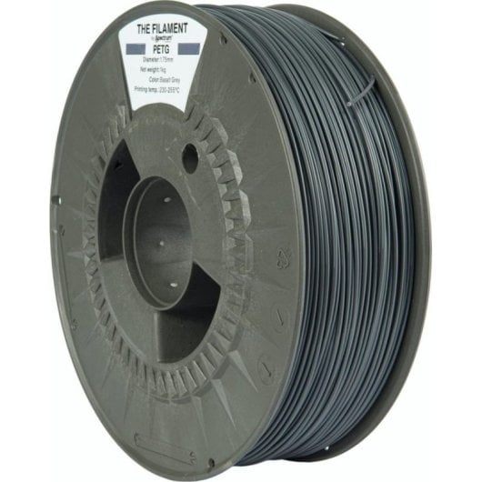 Filamento PETG The Filament TF-24017 Grigio Argento 1,75 mm Facile Stampa
