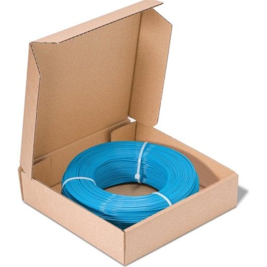 Filamento PLA Fiberlogy Refill Easy Azul 1,75 mm Recarga Ecológica Fácil Impresión