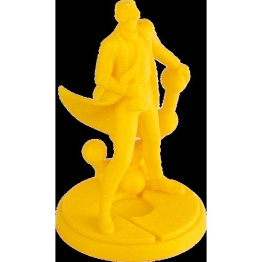 Filamento PLA Polymaker PolyLite LW-PLA Amarelo 1,75 mm Mate Ultraligeiro
