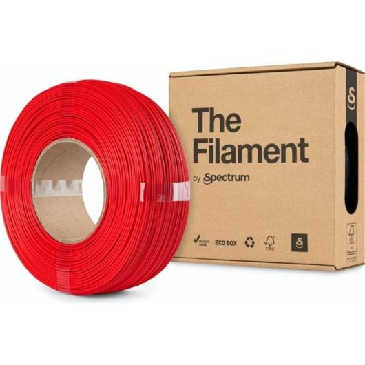 Filamento PLA The Filament TF-24075 Rosso 1,75 mm Refill Alta Velocita