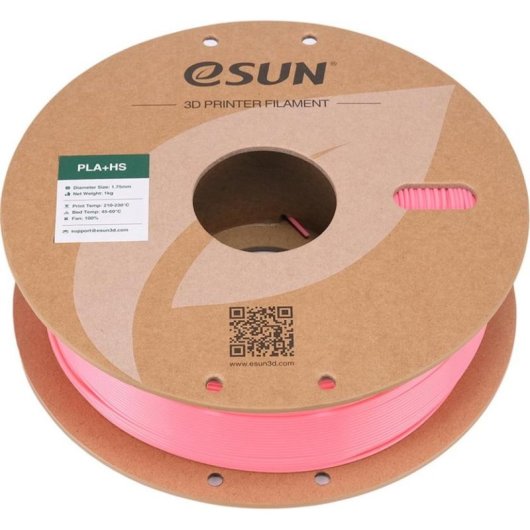 Filament PLA eSUN PLA+HS175P1P1 Rosa 1,75 mm Hochgeschwindigkeit Fluss-Optimiert