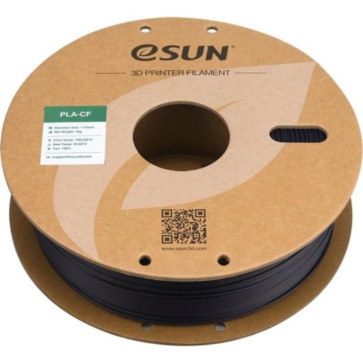 Filamento PLA carbono eSUN PLA-CF Violeta 1,75 mm Alta Resistencia Mate