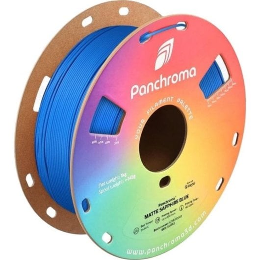 Filamento PLA Polymaker Panchroma Matte Blue 1,75 mm Superficie opaca Stampa facile