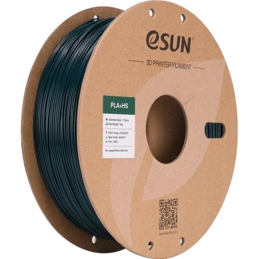 Filament PLA eSUN PLA+HS175G1P1 Vert 1,75 mm Impression Haute Vitesse