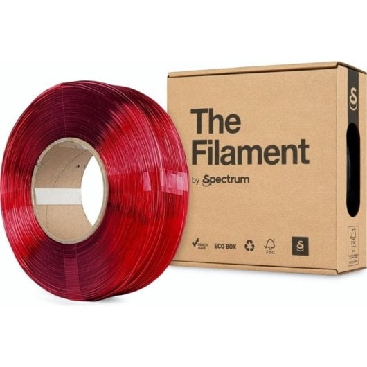 Filamento PETG The Filament TF-24069 Rosso 1,75 mm Refill Facile Stampa