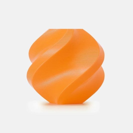 Filamento TPU Bambu Lab U04-A1 Naranja 1,75 mm Ultra Suave Spool Reutilizable