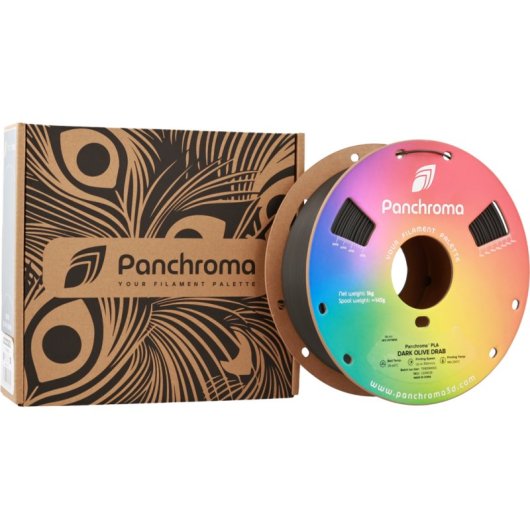 Filamento PLA Polymaker Panchroma Basic Marrone 1,75 mm Alta Velocità Finitura Liscia