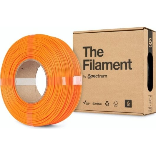Filamento PLA The Filament TF-24078 Naranja Refill 1,75 mm Alta Velocidad
