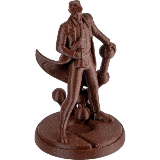 Filamento PLA Polymaker Panchroma Galaxy Rojo 1,75 mm Partículas Brillantes