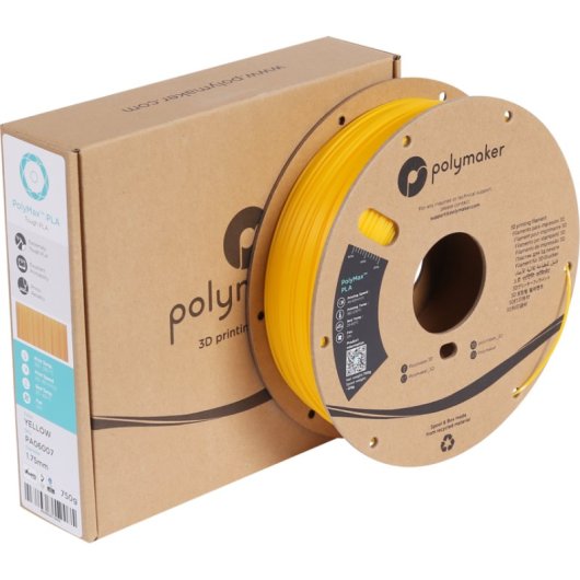Filament PLA Polymaker PolyMax PA06007 Gelb 1,75 mm Jam-Free Technologie