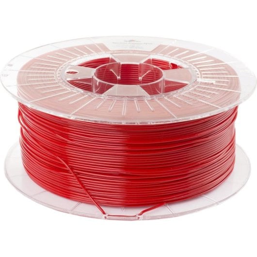 Filamento PETG Spectrum 80059 Vermelho 1,75 mm Alta Transparência Resistência