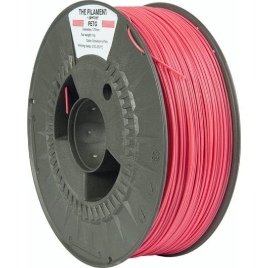 Filamento PETG The Filament TF-24025 Rosa 1,75 mm Carrete Reciclado Fácil Impressão