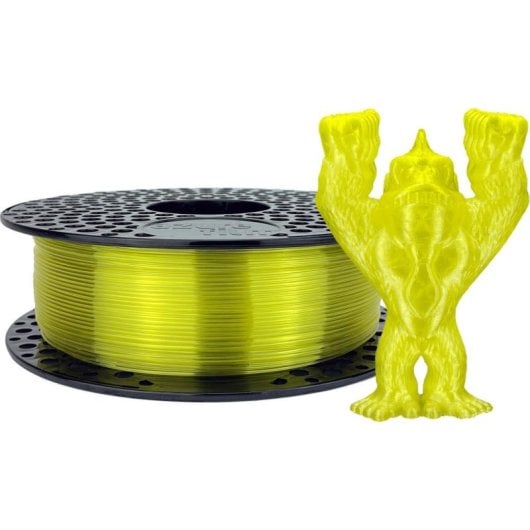 Filamento PETG AzureFilm FG171-1021T Trasparente Giallo 1,75 mm Alta Resistenza