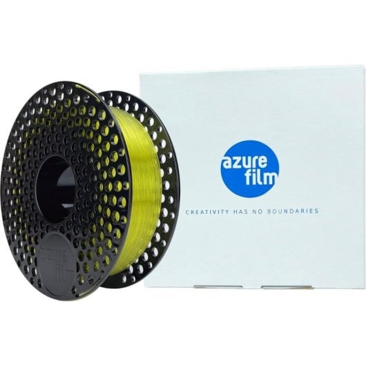 Filamento PETG AzureFilm FG171-1021T Trasparente Giallo 1,75 mm Alta Resistenza