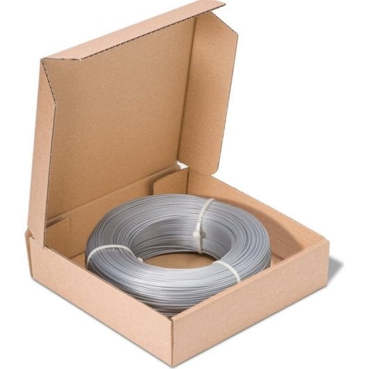 Filament PET-G Fiberlogy REF-EPET-SILVER Argent 1,75 mm Refill Haute Adhérence