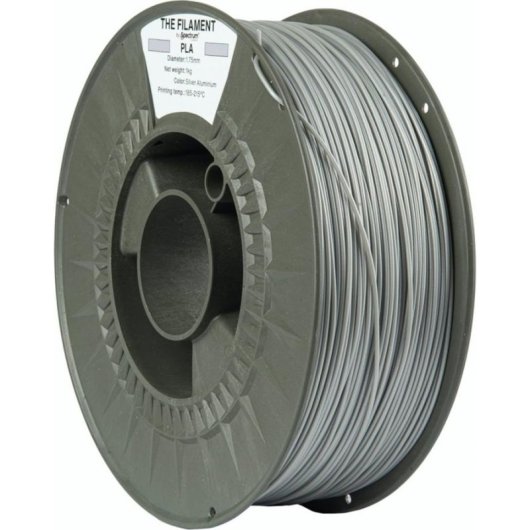 Filament PLA The Filament TF-24006 Grau Silber 1,75 mm Recycelt Einfache Anwendung