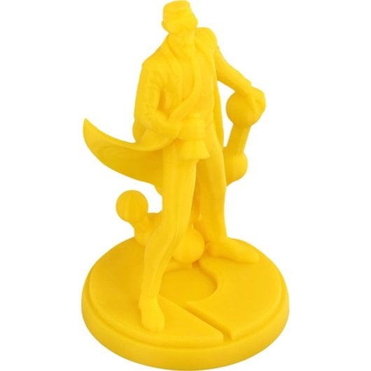 Filamento PLA Polymaker Panchroma Translucent Amarelo 1,75 mm Efeito Translúcido