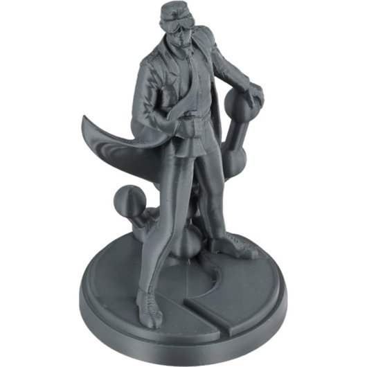 Filamento PETG Polymaker PB05010 Grigio/Argento 1,75 mm Alta Velocità Resistente UV