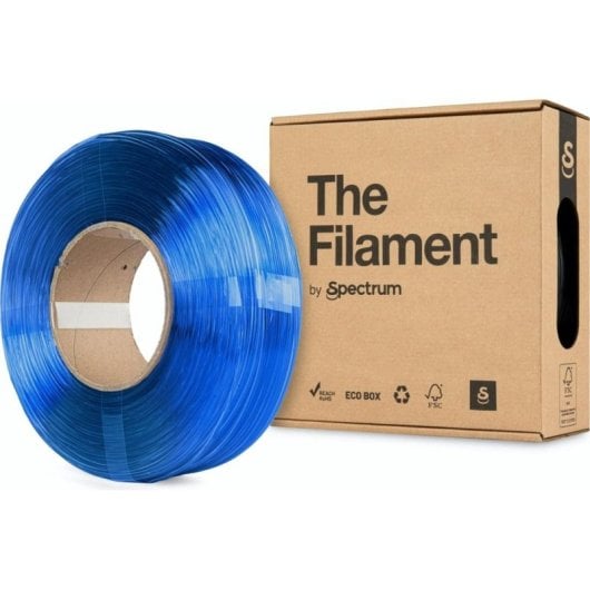 Filament PETG The Filament TF-24068 Bleu Refill 1,75 mm Impression Facile