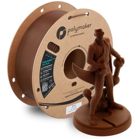 Filament PLA-HT Polymaker PA17010 Marron 1,75 mm Haute Résistance Thermique