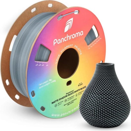 Filamento PLA Polymaker Panchroma Dual Matte Multicolor 1,75 mm Acabado Mate Bicolor
