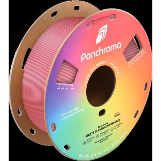 Filamento PLA Polymaker Panchroma CA04044 Multicolor 1,75 mm Mate Bicolor Profesional