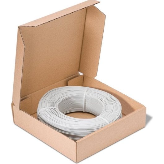 Filamento PLA Fiberlogy Easy PLA Gris Refill 1,75 mm Biodegradable Fácil Adherencia