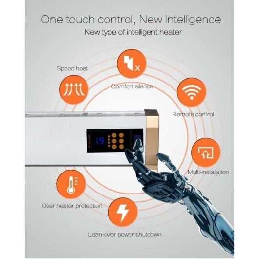 Chauffage Convection Naturelle Sined Static 2200W Silencieux