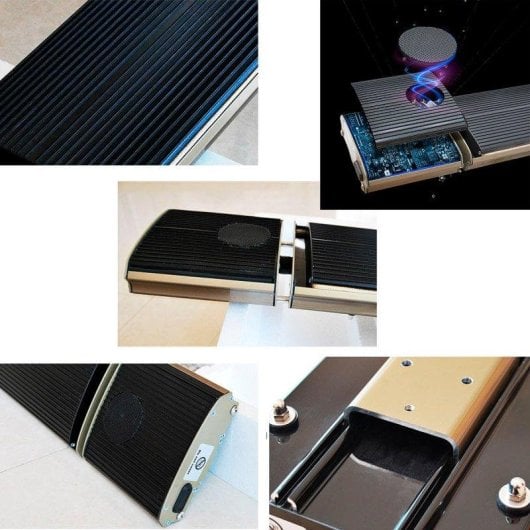 Estufa Eléctrica de Infrarrojos MPC Cordoba 1000W Bluetooth para Interior y Exterior