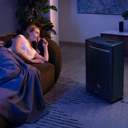 Estufa de Gas Catalítica Cecotec ReadyWarm 5300 3.000W Triple Seguridad Ruedas