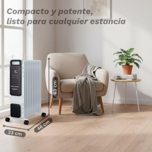 Radiador Elétrico Grunkel Rd-2500pro 2500W Wifi Programação 24h