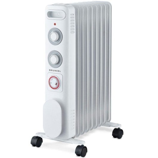Radiador de Aceite Grunkel RD-2000S 2000W 9 Elementos con Programador 24H