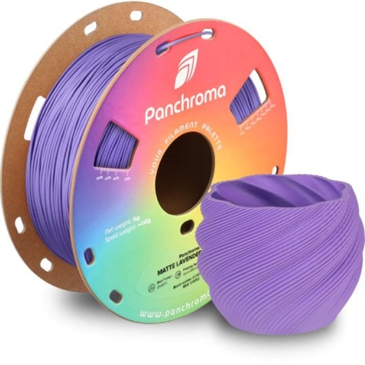 Filament PLA Polymaker Panchroma Matte Violet 1,75 mm Adhérence Facile Impression