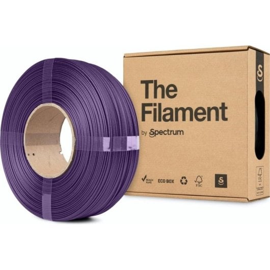 Filamento PLA Carbono The Filament TF-24105 Violeta 1,75 mm Refill Acabado Mate