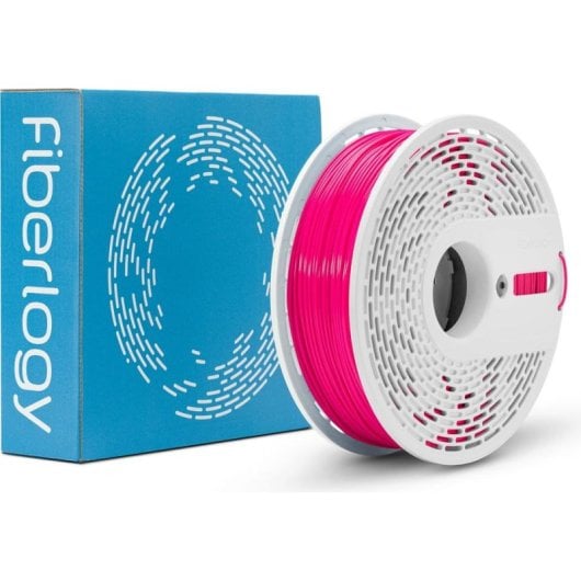 Filament PLA Fiberlogy Easy PLA EASY-PINK-175-085 Rose 1,75 mm Biodégradable Précision